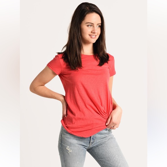 Stateside Supima Slub Jersey Twist Tee. Women’s‎ Medium. - Picture 1 of 5